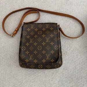 Louis Vuitton Monogram Brown Shoulder Bag